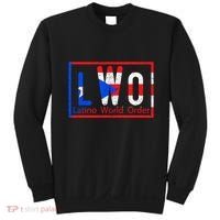 Latino World Order Puerto Rico Blue And Red Sweatshirt thumb 0