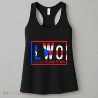 Latino World Order Puerto Rico Blue And Red Women's Tank Top thumb 3