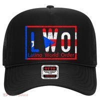 Latino World Order Puerto Rico Blue And Red Hat thumb 0