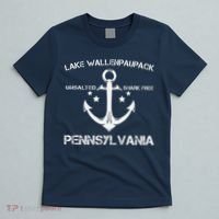 Lake Wallenpaupack Pennsylvania Funny Fishing Camping Gift T-Shirt thumb 5