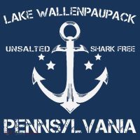 Lake Wallenpaupack Pennsylvania Funny Fishing Camping Gift Women's Tank Top thumb 5