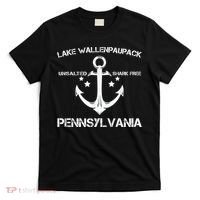 Lake Wallenpaupack Pennsylvania Funny Fishing Camping Gif T-Shirt thumb 0