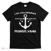 LAKE WALLENPAUPACK PENNSYLVANIA Funny Fishing Camping Gift T-Shirt thumb 0