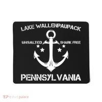 LAKE WALLENPAUPACK PENNSYLVANIA Funny Fishing Camping Gift Mousepad thumb 0