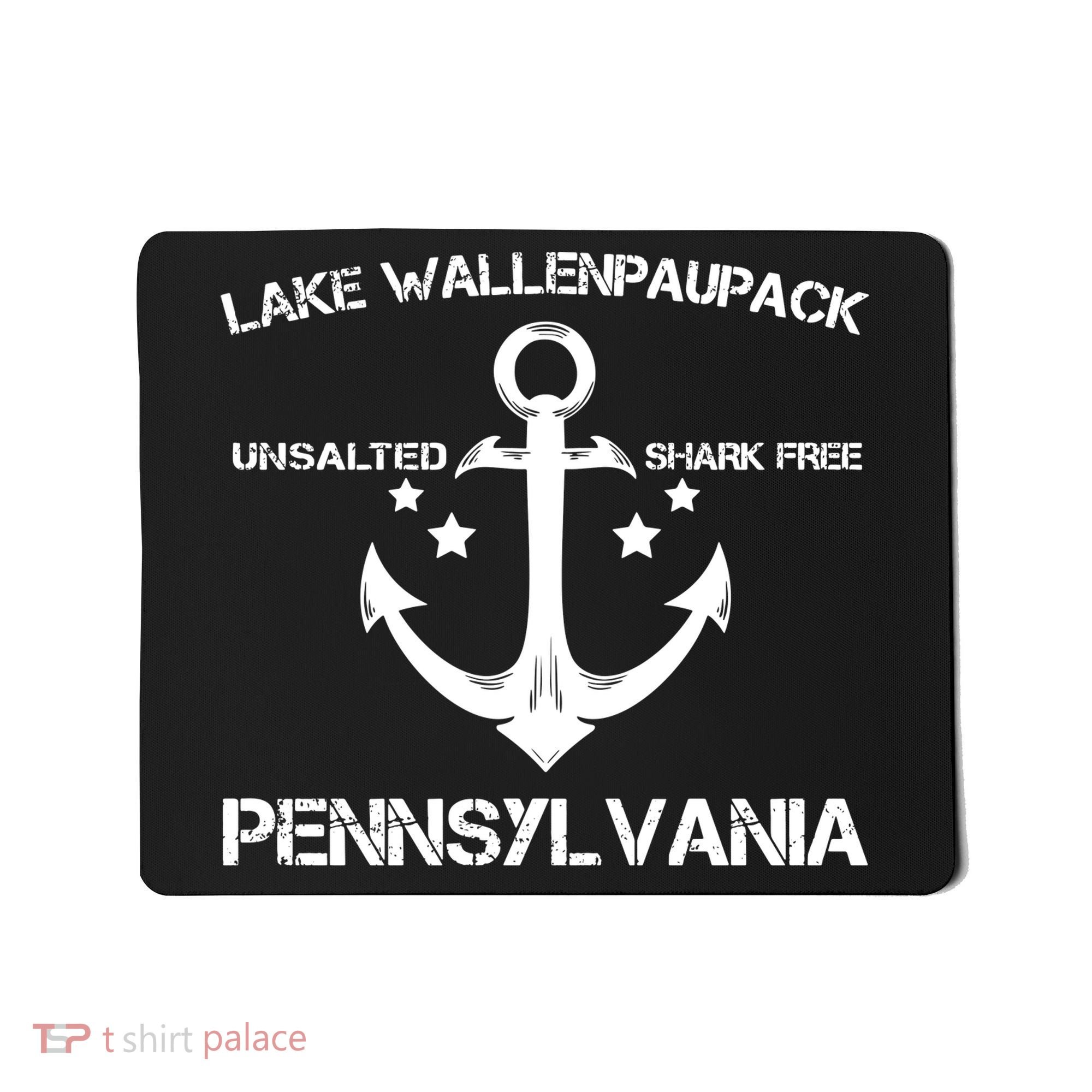 LAKE WALLENPAUPACK PENNSYLVANIA Funny Fishing Camping Gift Mousepad