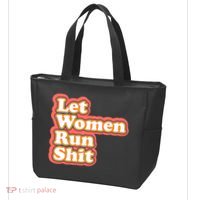Let Women Run Shit Tote Bag thumb 3