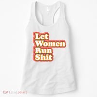 Let Women Run Shit Women's Tank Top thumb 0