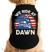 LawnMowing We Ride At Dawn LawnMower Doggie Tank thumb 0