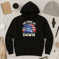 LawnMowing We Ride At Dawn LawnMower Hoodie thumb 3