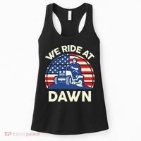 LawnMowing We Ride At Dawn LawnMower Women's Tank Top thumb 0
