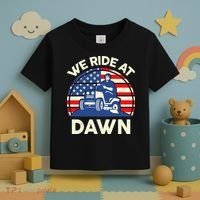 LawnMowing We Ride At Dawn LawnMower Toddler T-Shirt thumb 3