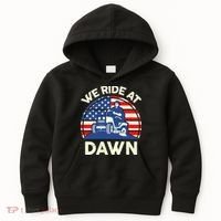 LawnMowing We Ride At Dawn LawnMower Kids Hoodie thumb 0