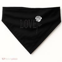 Love with Rose USA-Made Doggie Bandana thumb 0