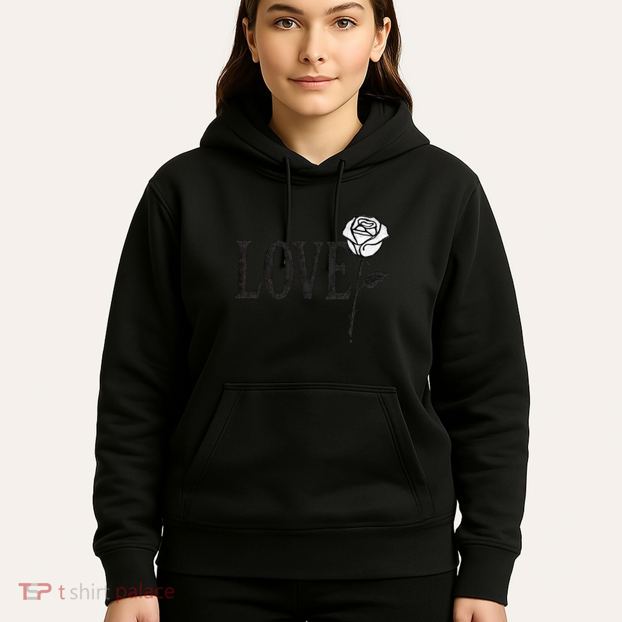 Love with Rose Hoodie