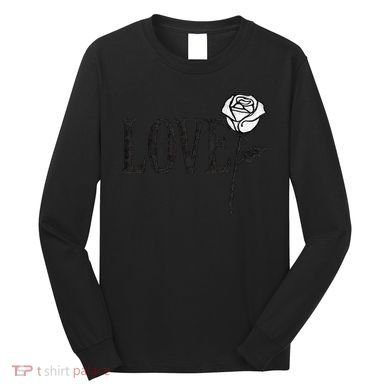 Love with Rose Long Sleeve Shirt