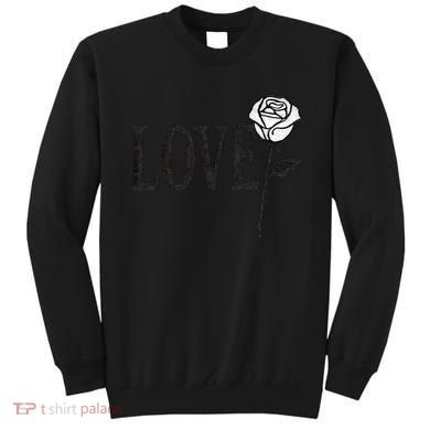 Love with Rose Sweatshirt