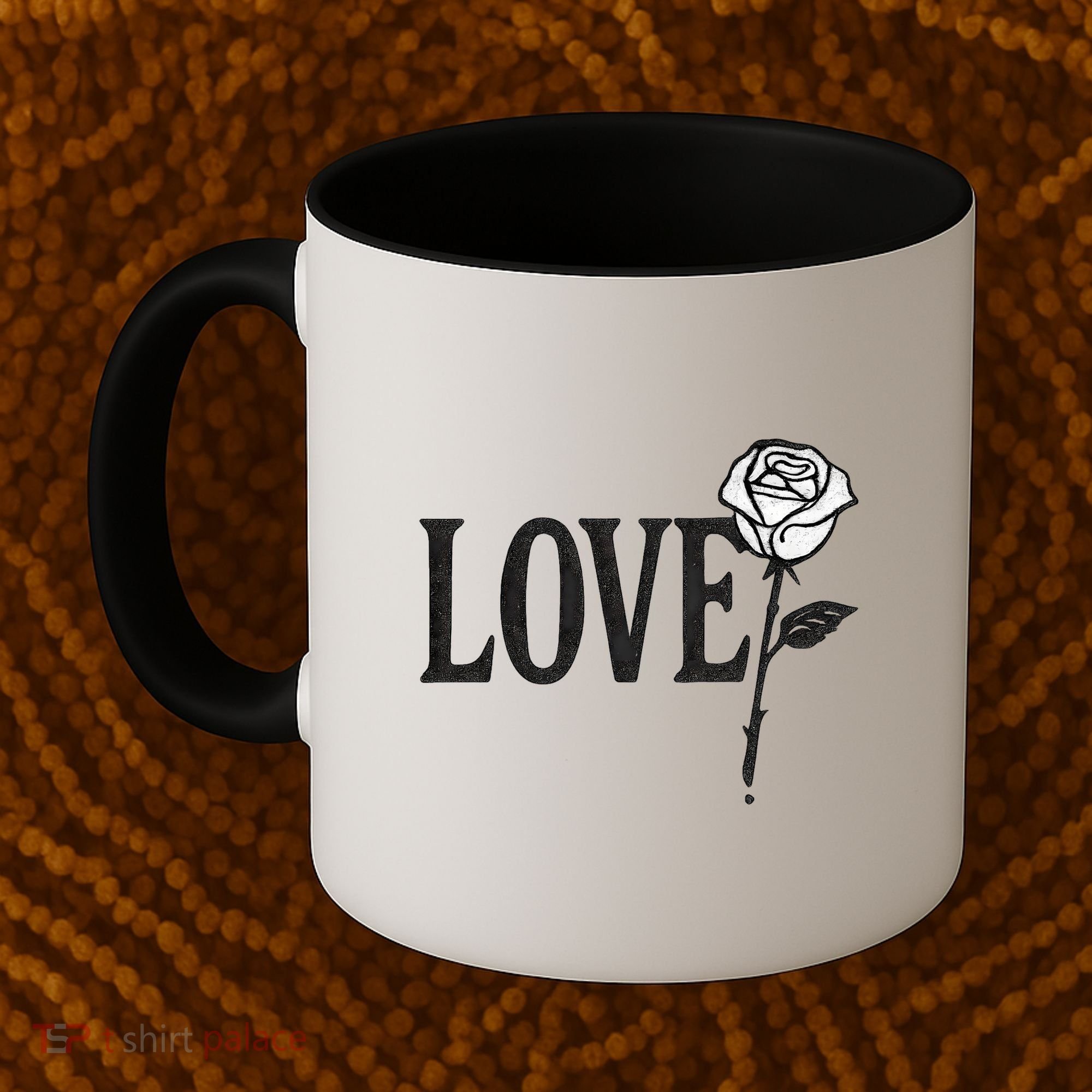 Love with Rose Coffee Mug