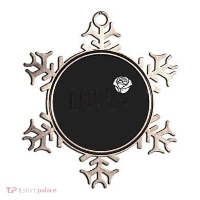 Love with Rose Ornament