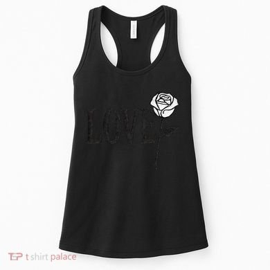 Love with Rose Women's Tank Top
