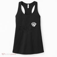 Love with Rose Women's Tank Top thumb 0