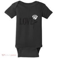 Love with Rose Baby Bodysuit thumb 0