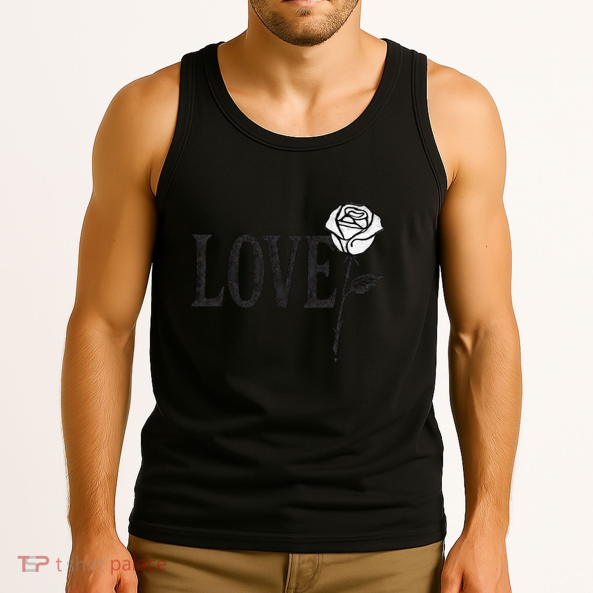 Love with Rose Tank Top