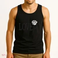 Love with Rose Tank Top thumb 3