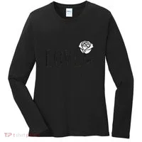 Love with Rose Women's Long Sleeve Shirt thumb 0