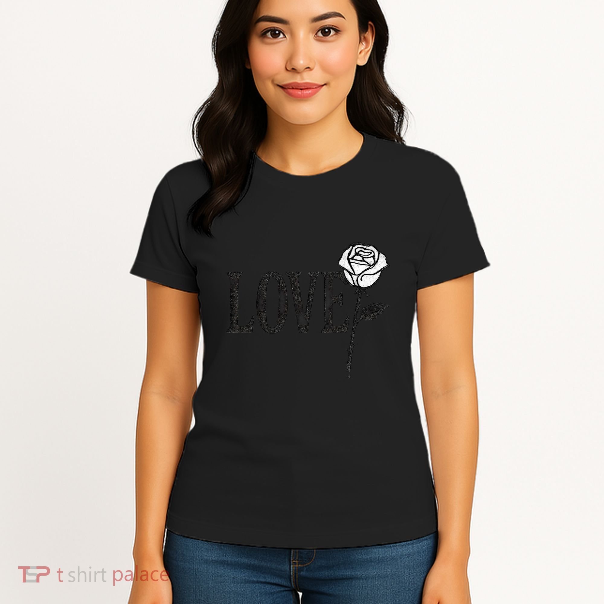 Love with Rose Women's T-Shirt