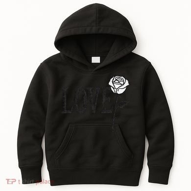 Love with Rose Kids Hoodie