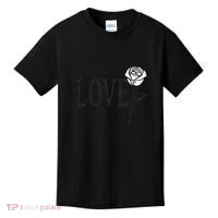 Love with Rose Kids T-Shirt thumb 0