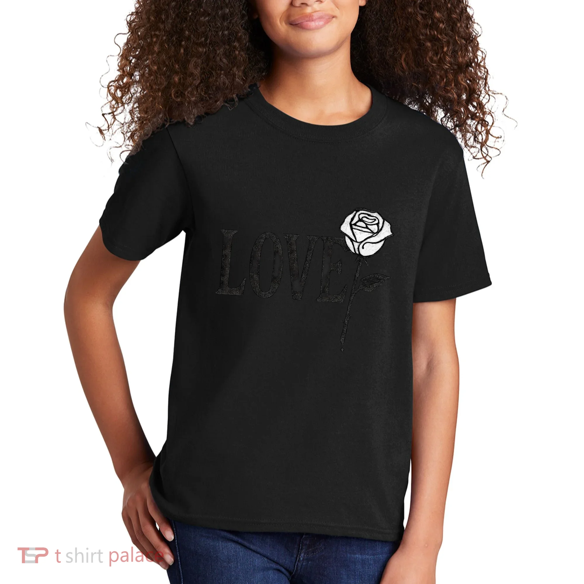 Love with Rose Kids T-Shirt