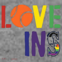 Love Wins Seattle Mariners Toddler Hoodie thumb 2