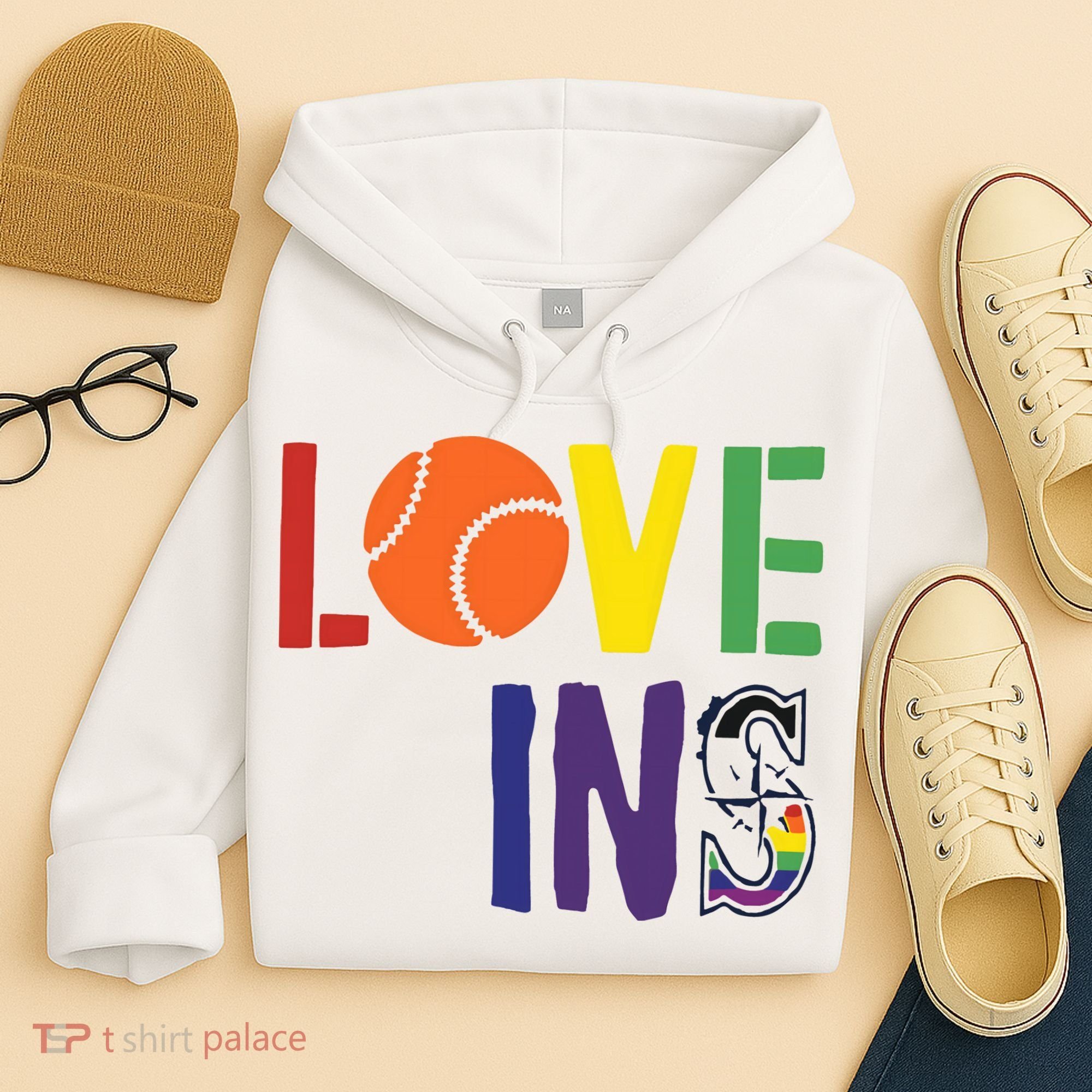 Love Wins Seattle Mariners Hoodie