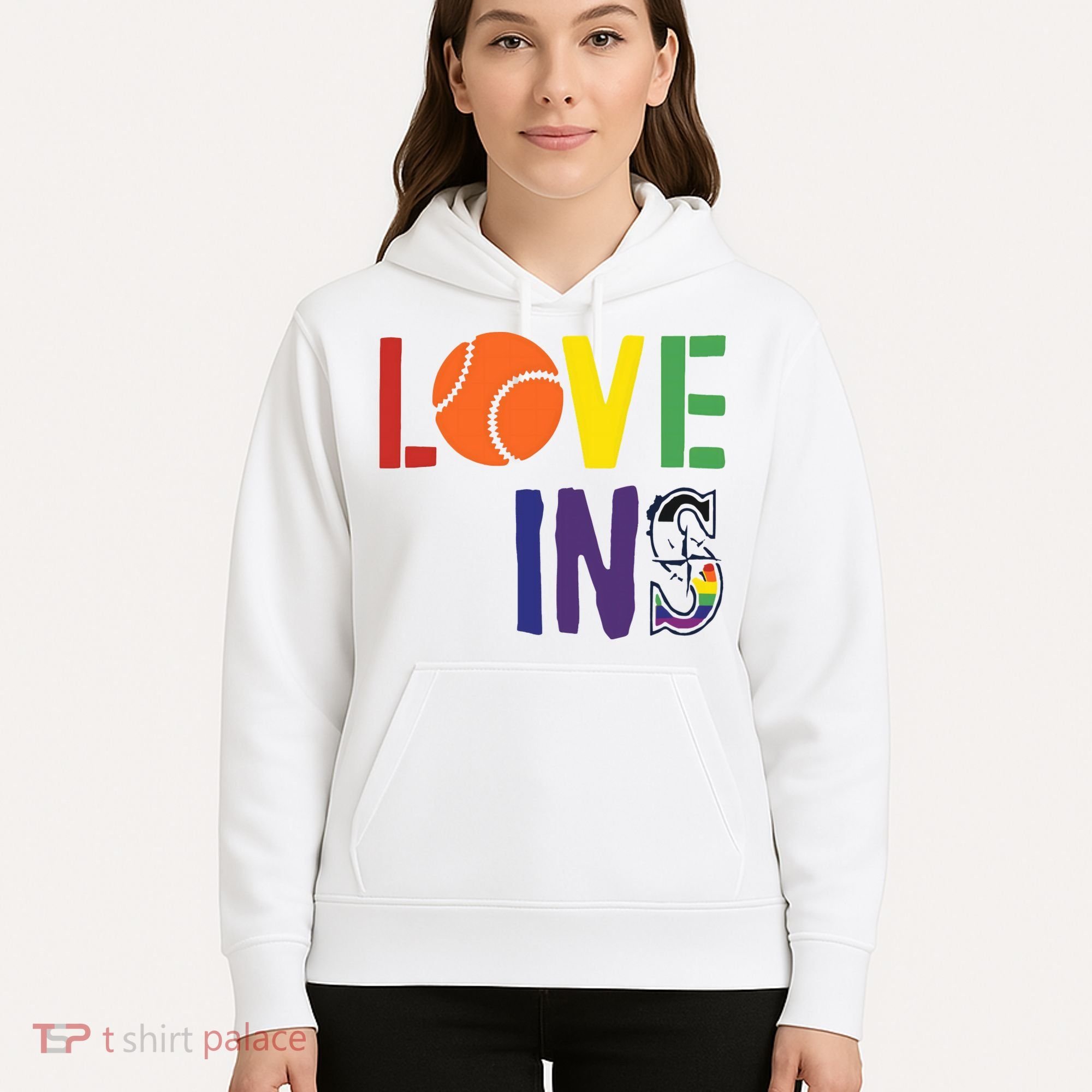 Love Wins Seattle Mariners Hoodie