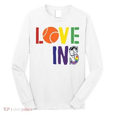 Love Wins Seattle Mariners Long Sleeve Shirt