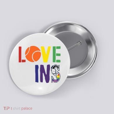 Love Wins Seattle Mariners Button