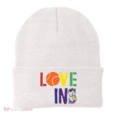 Love Wins Seattle Mariners Beanie