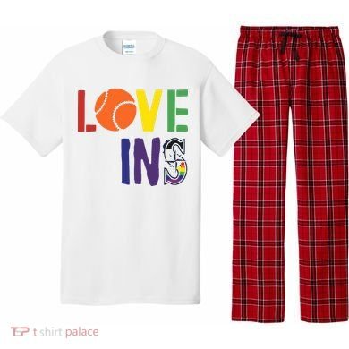 Love Wins Seattle Mariners Pajama Set