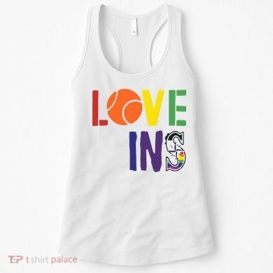 Love Wins Seattle Mariners Women's Tank Top