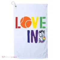 Love Wins Seattle Mariners Golf Towel thumb 0