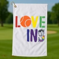 Love Wins Seattle Mariners Golf Towel thumb 1