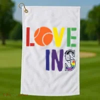 Love Wins Seattle Mariners Golf Towel thumb 1