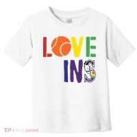 Love Wins Seattle Mariners Toddler T-Shirt thumb 0