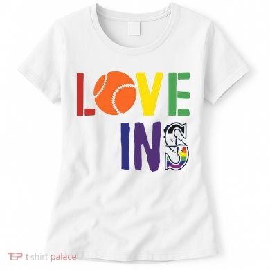 Love Wins Seattle Mariners Women's T-Shirt