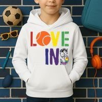 Love Wins Seattle Mariners Kids Hoodie thumb 2