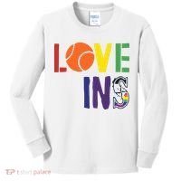 Love Wins Seattle Mariners Kids Long Sleeve Shirt thumb 0