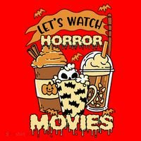 LetS Watch Scary Horror Movies Spooky Season Santa Hat thumb 1
