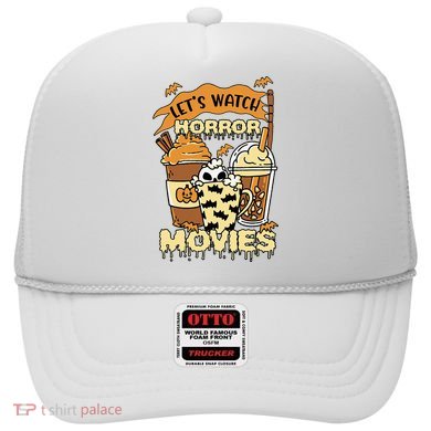 LetS Watch Scary Horror Movies Spooky Season Hat