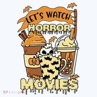 LetS Watch Scary Horror Movies Spooky Season Visor thumb 3